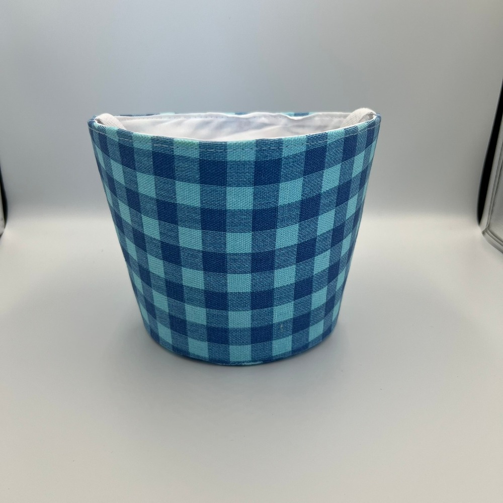 IQ Accessories Gifting Bucket Kids OS Blue Plaid Good Gingham Easter Basket